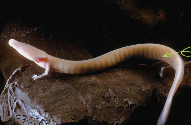 最像龙的动物-洞螈