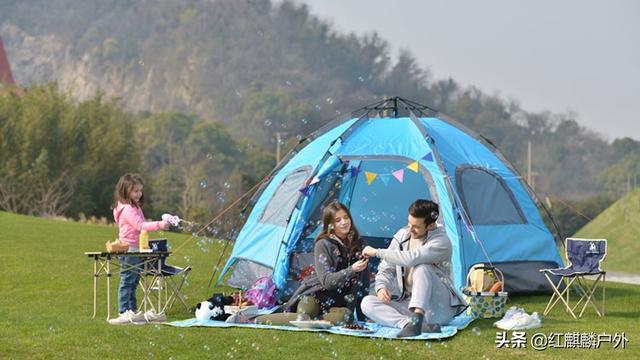 徽羚羊帐篷优缺点 徽羚羊户外帐篷六角自动帐篷液压弹3