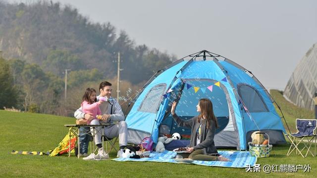 徽羚羊帐篷优缺点 徽羚羊户外帐篷六角自动帐篷液压弹4