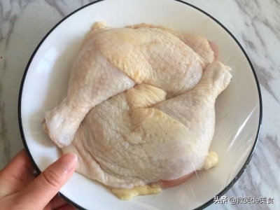 最简单的家常清蒸鸡腿 不加一滴水蒸鸡腿(6)