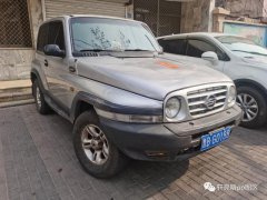 双龙柯兰多改装效果图青岛街边的偏门越野车