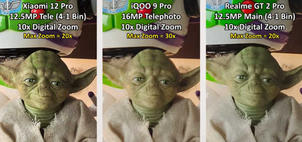 小米12Pro、iQOO9Pro、真我GT2Pro哪个拍照好看