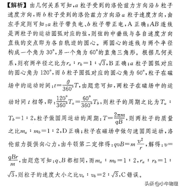 带电粒子在有界 平行边界 匀强磁场中的运动（带电粒子在有界）(7)